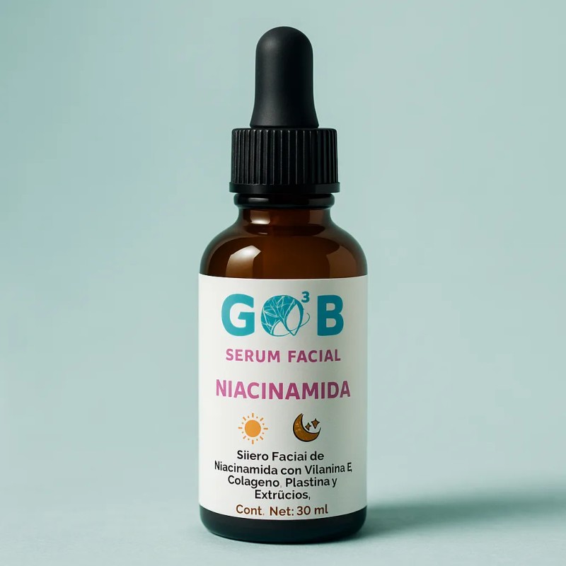 Serum Niacinamida + Vit E + Colágeno + Elastina- 30