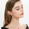 Kakonia Clip On Earrings for Women 6Pairs Gold Clip On