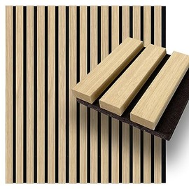 Concord Acoustic Wall Panels | Sample - Pine | 5” x 5” | Soundproof Paneling | - COA1426 -M