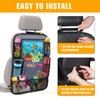 ULEEKA Car Backseat Organizer with 11" Table Holder, 10 Storage