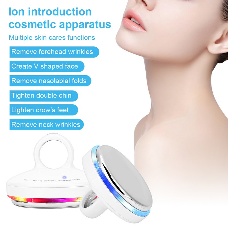 RF Heating Beauty Instrument Skin Whitening Lifting Anti Aging Ion