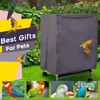 QBLEEV Birdcage Cover, Breathable Night Cover for Bird Cages, Parrot