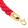 ANCLLO 1.5m Red Twisted Queue Rope Divider Mass Control Support