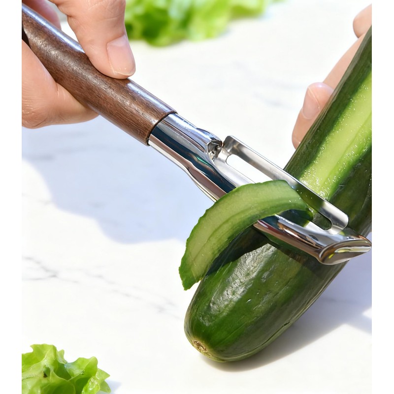 Ugotit Fruit Vegetable Peeler Set for Kitchen, Stainless Steel Potato