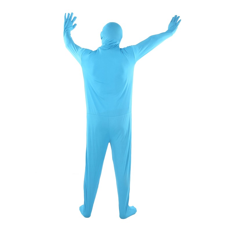 Photography Chromakey Bodysuit Blue Special Effects Full Body Stretch Fabric