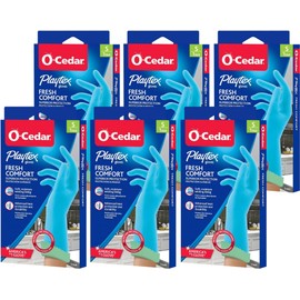 PLAYTEX Fresh Comfort Small Gloves (1 Count,Pack of 6)