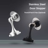 SagaSave Stainless Steel Door Stopper with Solid Buffer Magnetic Door