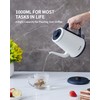 DmofwHi Gooseneck Electric Kettle(1.0L),1000W Electric Tea Kettle of 304 Stainless