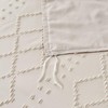 YASMENG Boho Bed Linen 135 x 200 cm Beige Tufted