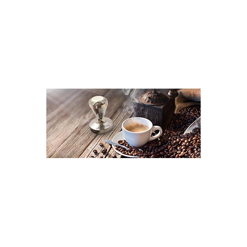 Motalius 58mm Espresso Tamper - Solid Unibody Design - 100%
