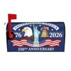 Mount Hour 250 Anniversary USA Mailbox Covers, Patriotic Eagle Magnetic