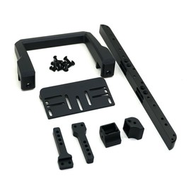 1 Set Steel Front / Back Bumper for Traxxas TRX4 1/10 Crawler Car