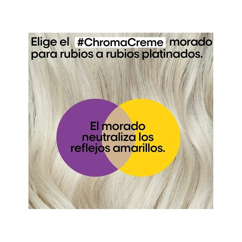 Shampoo L´Oréal Chroma Creme Tintura Roxa Cabelo Loiro 1500ml