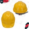 KOTARBAU® Protective Helmet Construction Helmet Adjustable Yellow