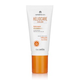 Heliocare Derma Enzinger Color Gel Cream Light Tinted Sun Protection SPF 50 UVB UVA Protection 50 ml