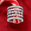 Ross-Simons 2.50 ct. t.w. CZ Jewelry Set: 5 Eternity Bands