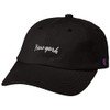 Champion 181-0198 New York Logo Cap, Black
