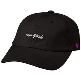 Champion 181-0198 New York Logo Cap, Black
