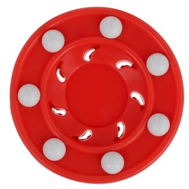 Sewroro 1 Piece Street Hockey Pucks For Stick Handling And Passing Game Outdoor Roller Hockey Pucks For Exercise Training