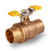 Midline Valve 837C256-NL Premium Full Port Ball Valve with T-Handle