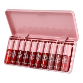 Set De 10 Brillos De Labios Y Pintalabios -j