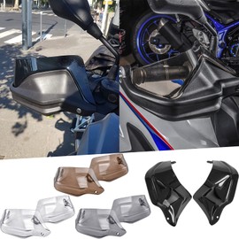 Motorcycle Handlebar Hand Guard Windproof Protection Fit B.M.W G310GS G310R F800GS R1200GS R1250GS ADV G 310 GS G 310 R F 800 GS R 1200 GS R 1250 GS Adventure (Light Smoke)