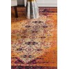 Safavieh Monaco Collection MNC209H Modern Boho Abstract Distressed Area Rug,