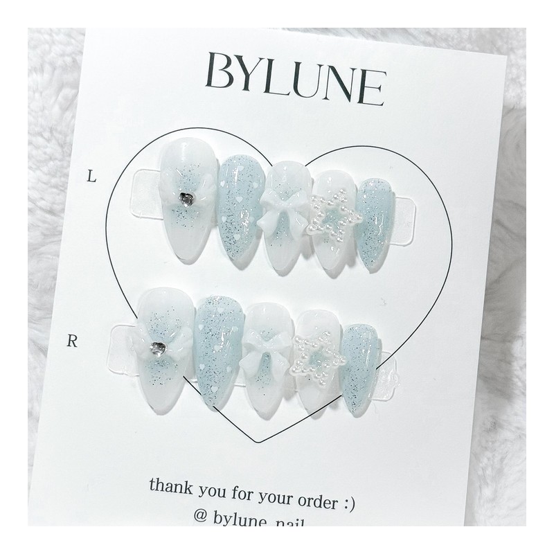 Angel Core Handmade Nail Tips Nail Tips - Ballerina /
