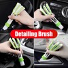 4Pcs Car Duster Kit, Multipurpose Dense Microfiber Duster for Car
