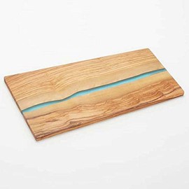 American Metalcraft OWP18 Olive Wood Polyresin Coating Serving Board, 18"