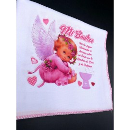 Unbranded 12 BAPTISM PARTY FAVORS RECUERDOS PARA BAPTISM NAPKINS TABLE DECORATIONS