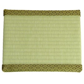 KANEYOSHI Tatami Igusa-Style Flower Stand Mini Tatami Mat Place, Rush Oblong, Large