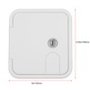RV Water Inlet SquareShape with Cigar Lighter Pressure Filling Port