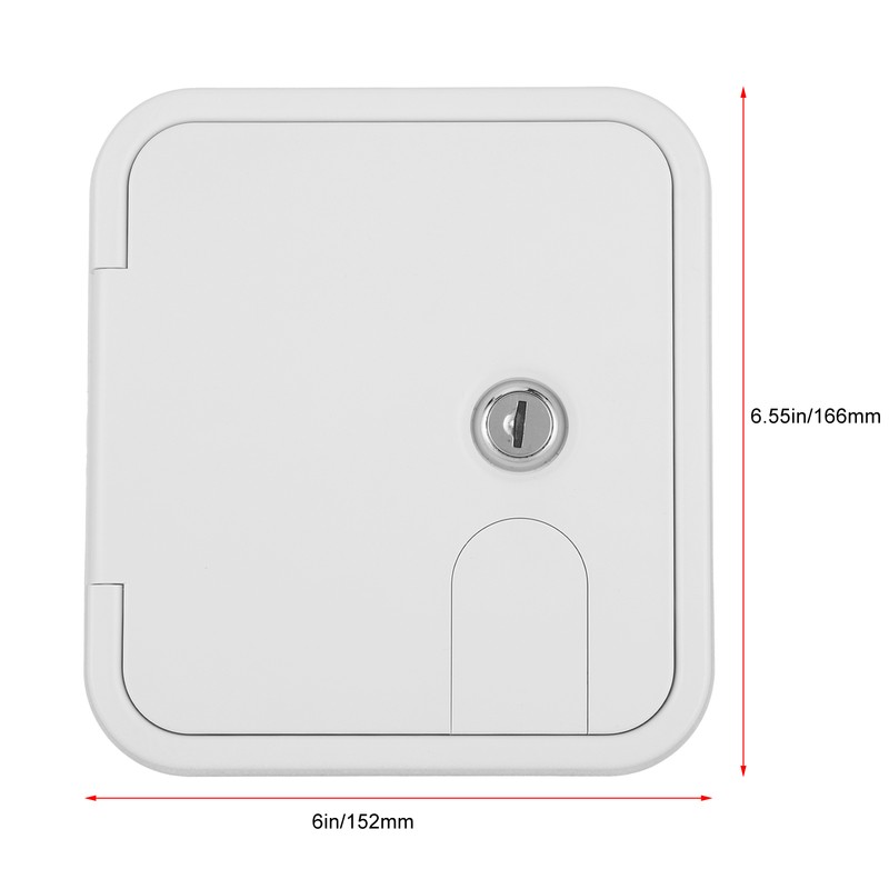 RV Water Inlet SquareShape with Cigar Lighter Pressure Filling Port