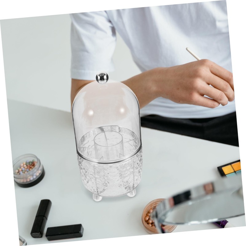 TOVINANNA Makeup Brush Holder Organizer Beauty Vanity Countertop Multifunctional Desk