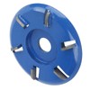 Wood Turbo Carving Disc, 6 Teeth Angle Grinder Grinding Spatula