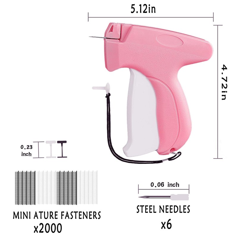Micro Stitch Gun Kit Tagging Gun for Clothing - Handheld