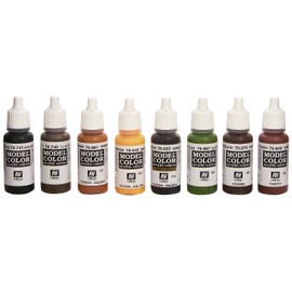 Vallejo Model Color Waffen SS Camouflage Acrylic Paint Set - Assorted Colours (Pack of 8)