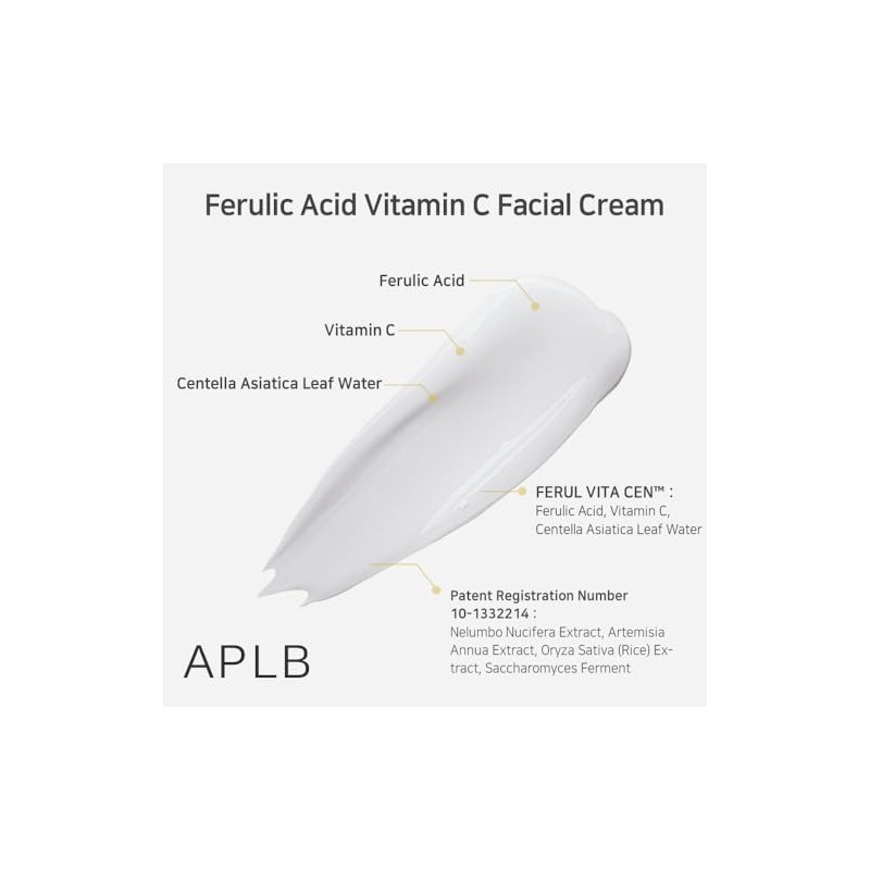 Aplb Crema Facial Vitamina Ácido Ferúlico Ferul Vita Cen Cuidado