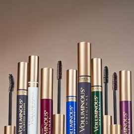 LOreal Paris - Máscara impermeable Voluminous Original, negro carbón, 0.23 onzas                                                                      