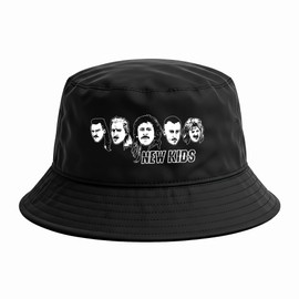 New Kids Style Anglerhut | Bucket Hat & Mütze im Assi Kult Look – Unisex Fischerhut für Festival, Szene & Retro Fans – Lustiges Accessoire für Männer & Frauen