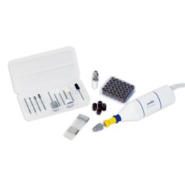 Promed pedisenso duo Electric Manicure/Pedicure Set with 44 Pieces Accessories Including Storage Bag, Electric Nail File, Nail Cutter, Up to 4,000 rpm