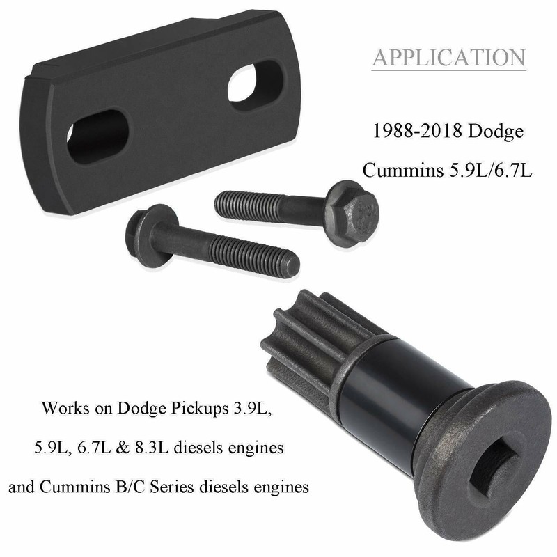 SP-Auto Fuel Injection Pump Gear Puller,Engine Barring Tool for Dodge