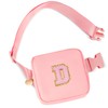 Uygafly Mini Fanny Pack for Little Girls,Gifts for Girl, Peach,