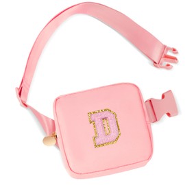 Uygafly Mini Fanny Pack for Little Girls,Gifts for Girl, Peach, D