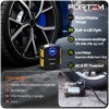FORTEM Tire Inflator 150 PSI, Bike Pump, 110V AC 12V