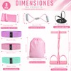 Bandas de Resistencia Elasticas, 8PCS Cuerda Tensión Multifunción, Extractor de