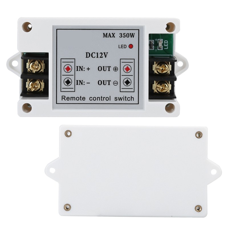 DC 12V Remote Control Switch Wireless Transmitter Receiver Controlling Electromagnetic