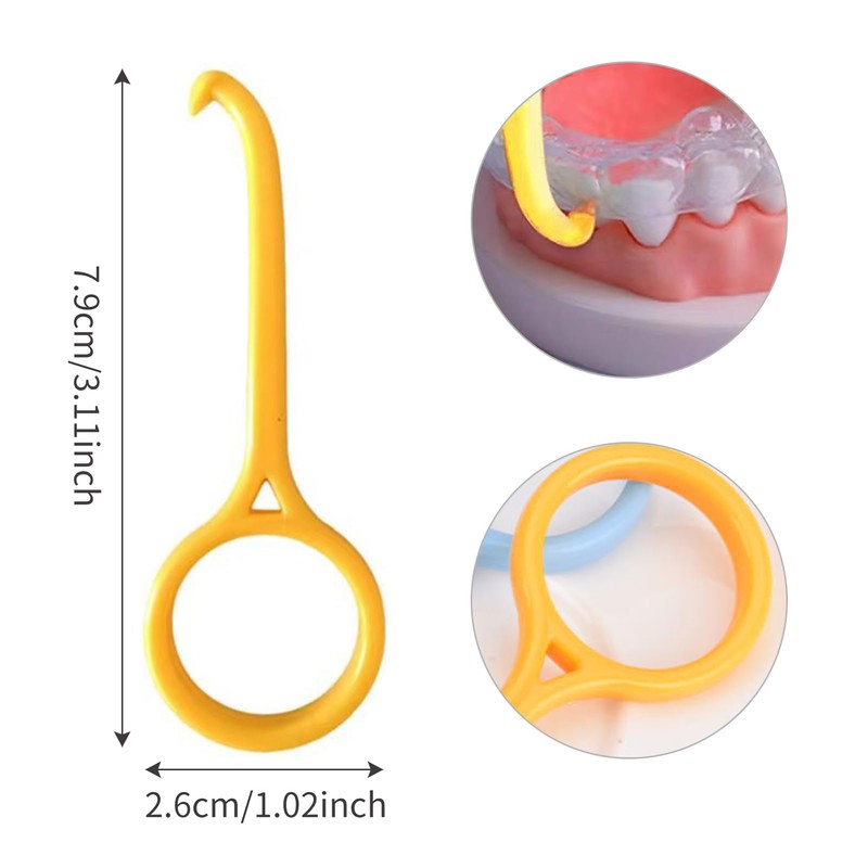 Invisible Tooth Removal,5 PCS Teeth Retainers Remover Retainer Removal Tool