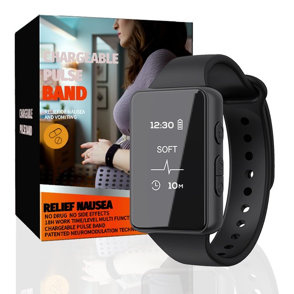 Motion Sickness Bands, Anti-Nausea Wristband Relieve Nausea Electrode Stimulator Wrist